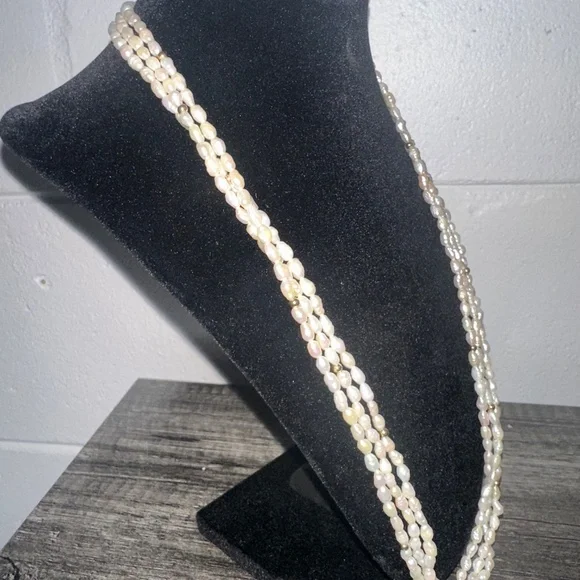 14k freshwater pearl necklace